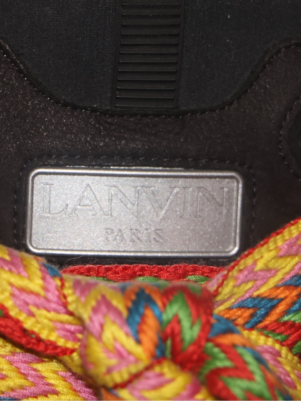 LANVIN CURB SNEAKERS IN LEATHER - Picture 4 of 10